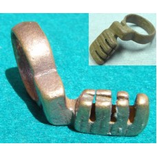 Roman Bronze Ring Key