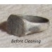Solid Silver Viking Saxon Rune Ring