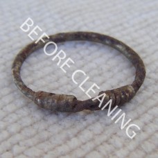 Celtic Druid Pagan Silver Coil Ring