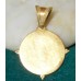 Byzantine solid gold pendant with beautiful glass intaglio