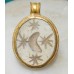 Antique Ancient Roman Gold Pendant Astrological
