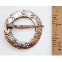 Medieval Bronze Brooch Fibula