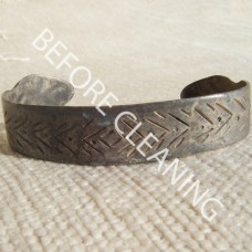 Ancient Silver Roman Snake Bracelet